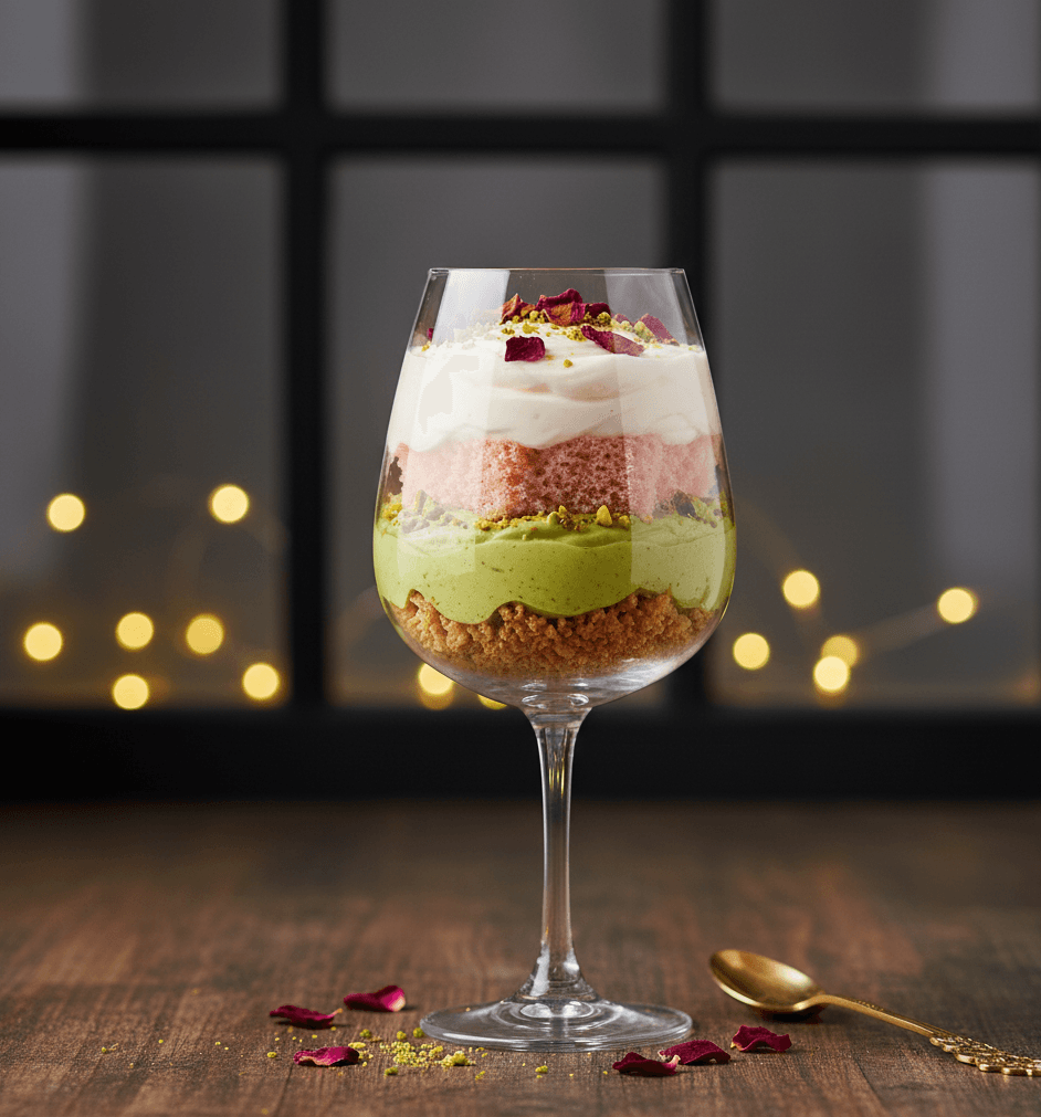 Cake in a Glass – Pistachio